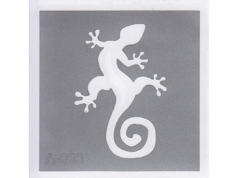 Šablona pro třpytivé tetování  A033