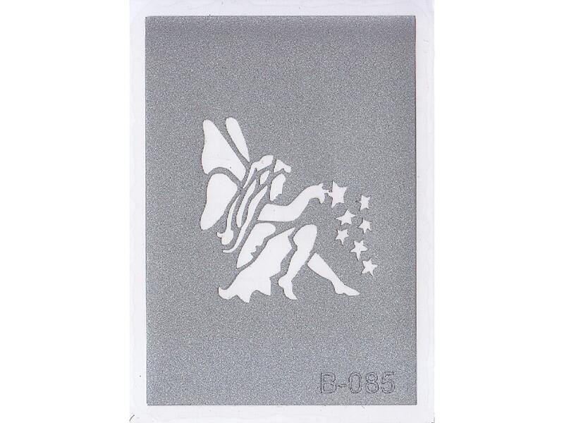 Šablona pro třpytivé tetování  B085