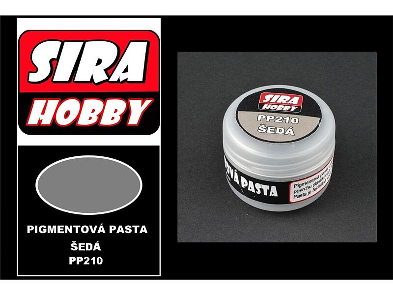 Síra hobby - Pigmentová pasta - Šedá