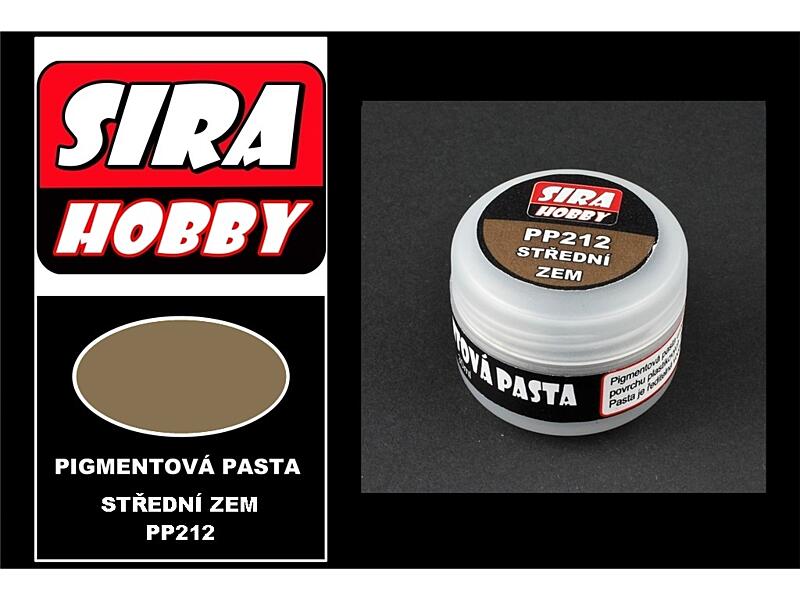 Síra hobby - Pigmentová pasta - Střední zem