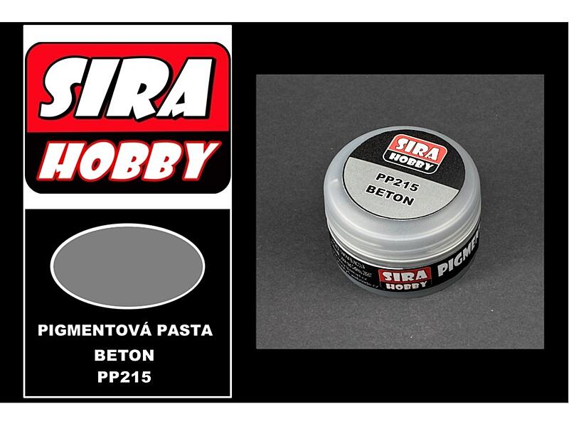 Síra hobby - Pigmentová pasta - Beton