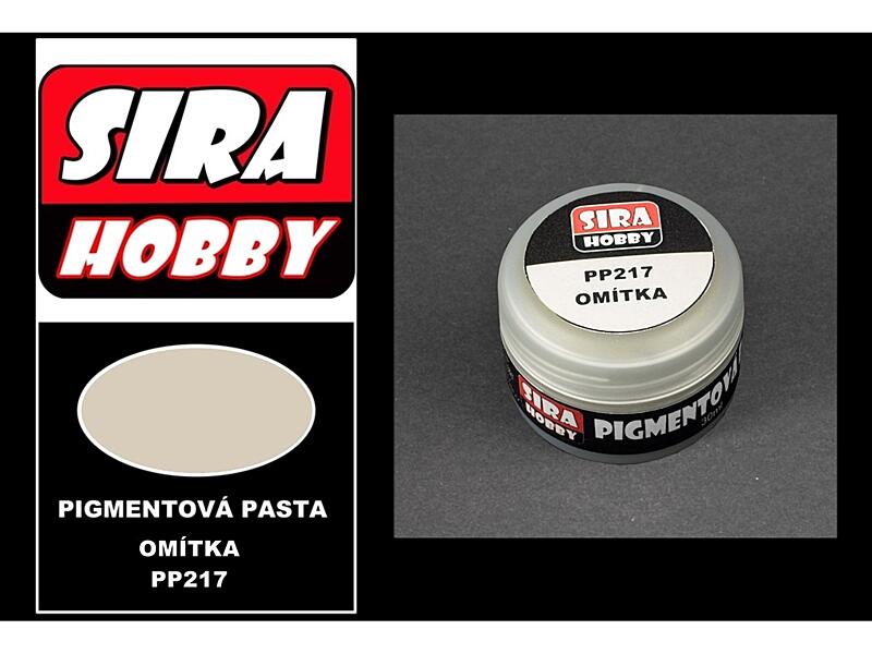 Síra hobby - Pigmentová pasta - Omítka