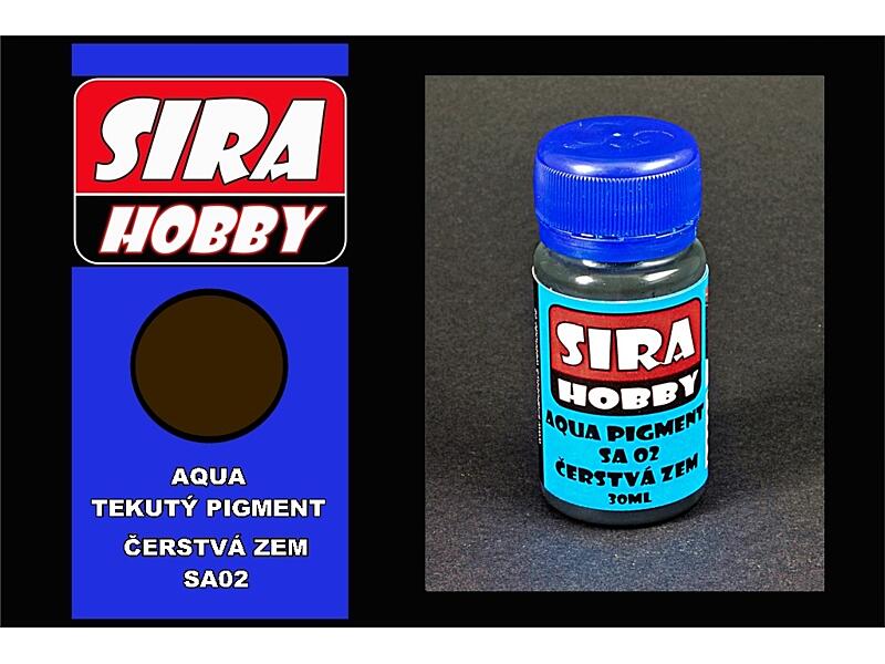 Síra hobby - Aqua tekutý pigment - Čerstvá zem