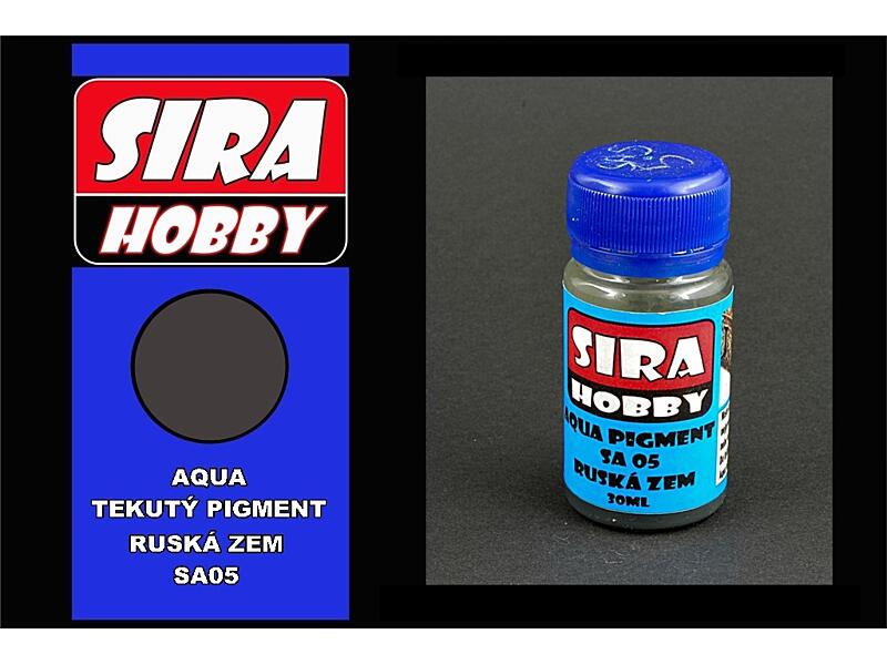 Síra hobby - Aqua tekutý pigment - Ruská zem