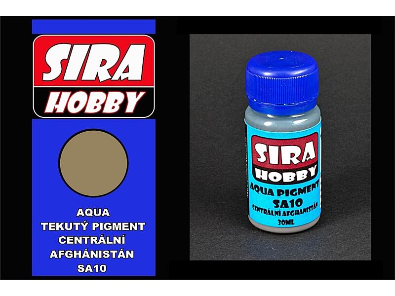 Síra hobby - Aqua tekutý pigment - Centrální Afghánistán