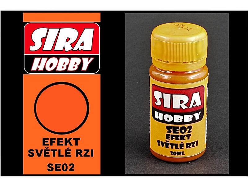 Síra hobby - Efekt - Světlá rez