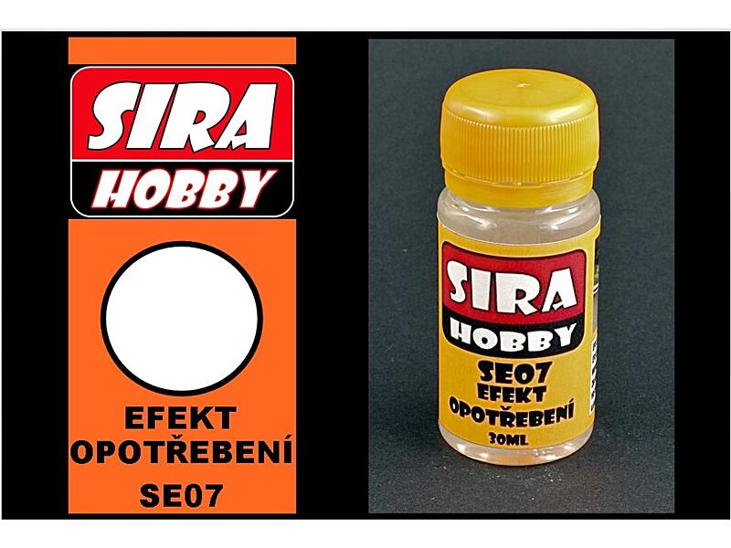 Síra hobby - Efekt - Opotřebení
