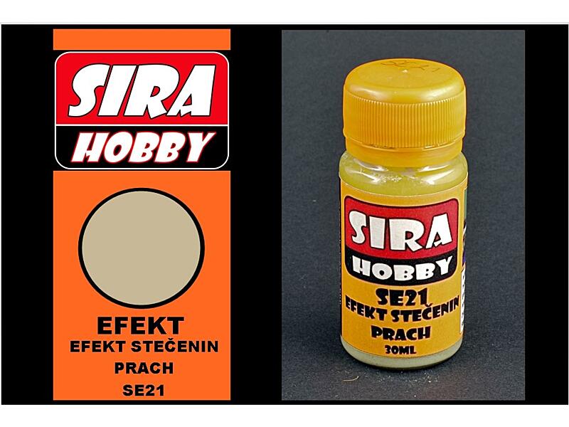 Síra hobby - Efekt stečenin - Prach
