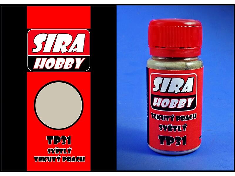 Síra hobby - Tekutý prach - Světlý