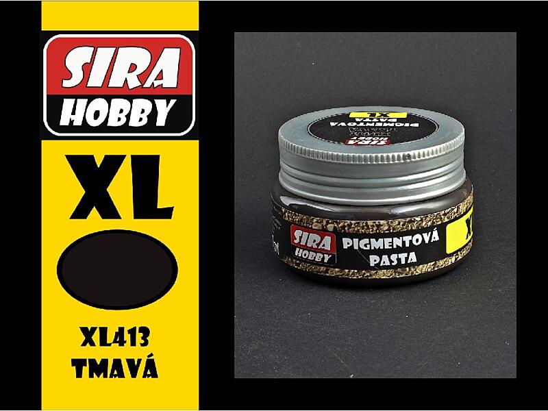 Síra hobby - Pigmentová pasta - Tmavá 100ml