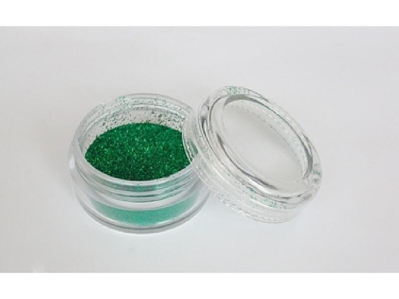 Třpytivý prášek - Green 10 ml