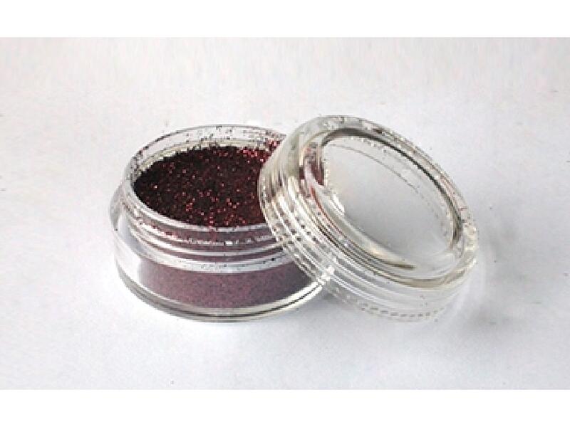 Třpytivý prášek - Dark brown 10 ml
