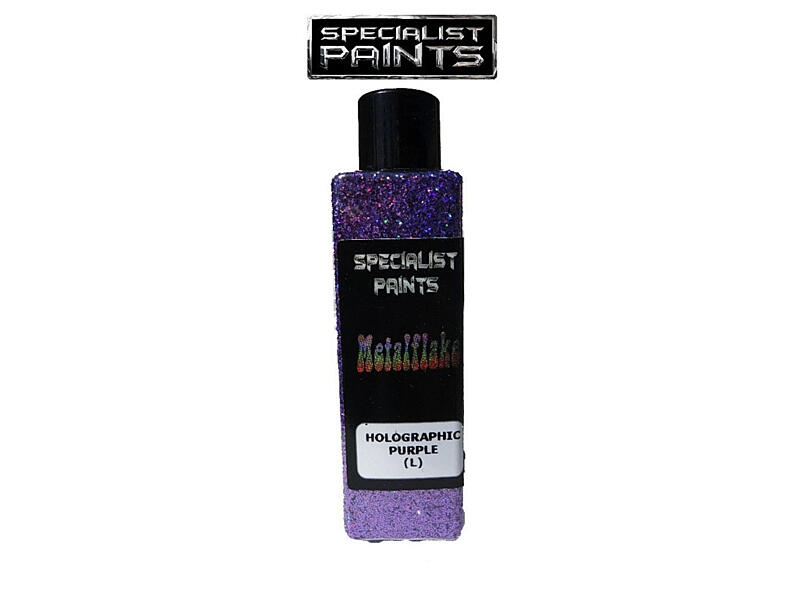 Metal Flake Purple Holographic 50g vel. L (0,6 mm)