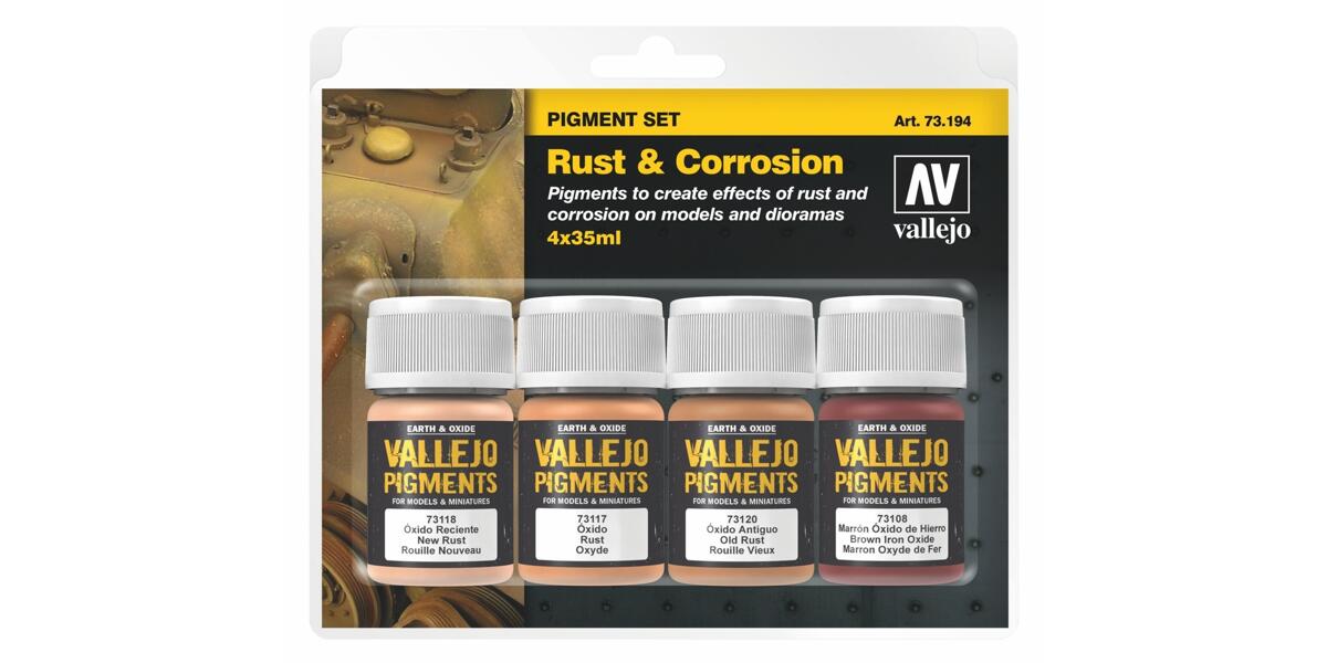 Jak pracovat s pigmenty Vallejo